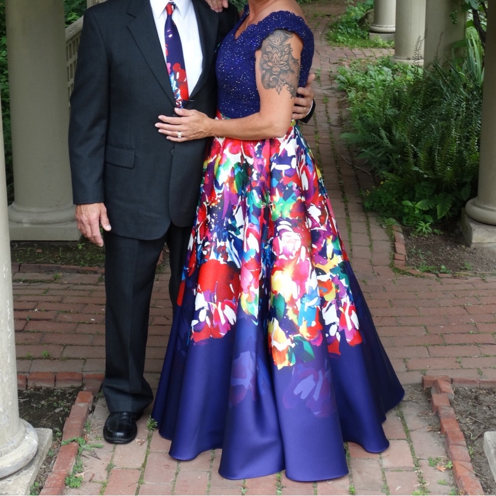 Ellie Wilde Elegant Purple Gown